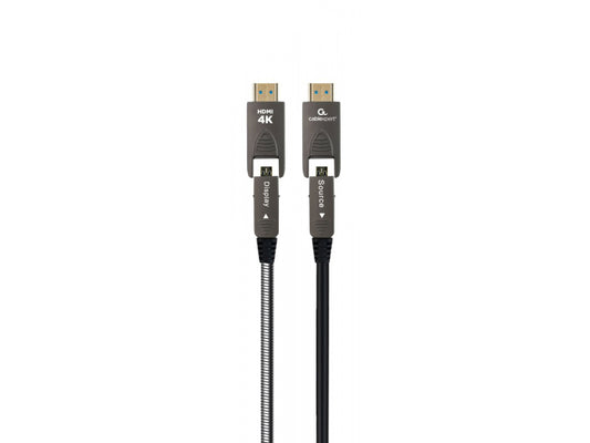 CableXpert AOC High Speed HDMI D-A Cable Armored 20m CCAP-HDMIDD-AOC-20M