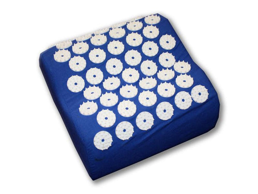 Shanti acupressure pillow / cushion nail (23x23cm Blue )