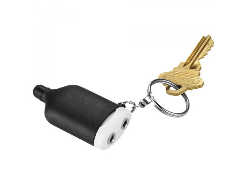 3 in 1 keychain. music splitter and stylus pen