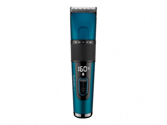 BaByliss Japanese Steel Digital Hair Clipper Black/Teal E990E