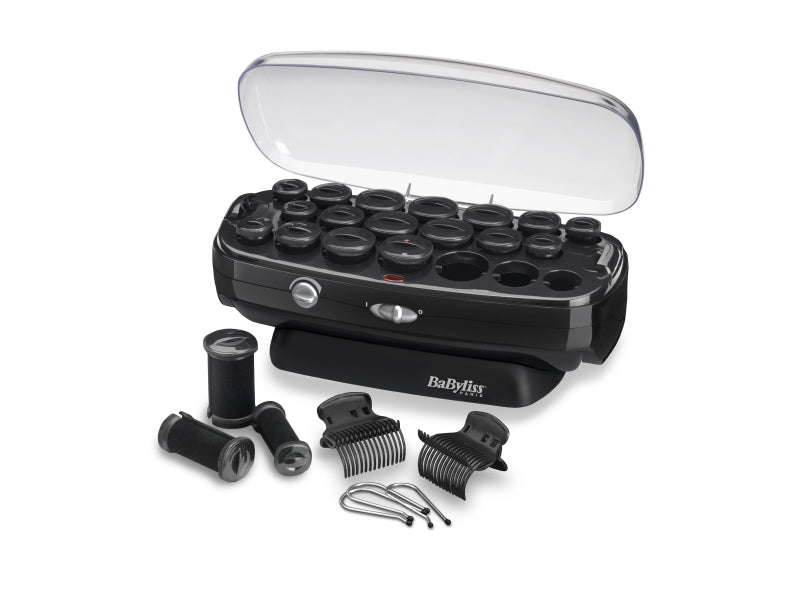 BaByliss Thermo Ceramic Rollers Styling Kit Black/Stainless steel RS035E