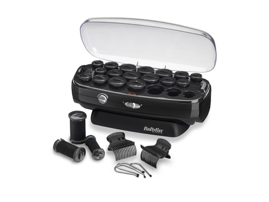 BaByliss Thermo Ceramic Rollers Styling Kit Black/Stainless steel RS035E