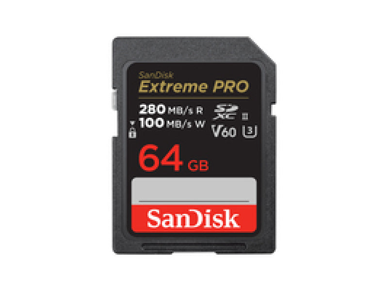 SanDisk Extreme PRO SDXC 64GB Class10 UHS-II SDSDXEP-064G-GN4