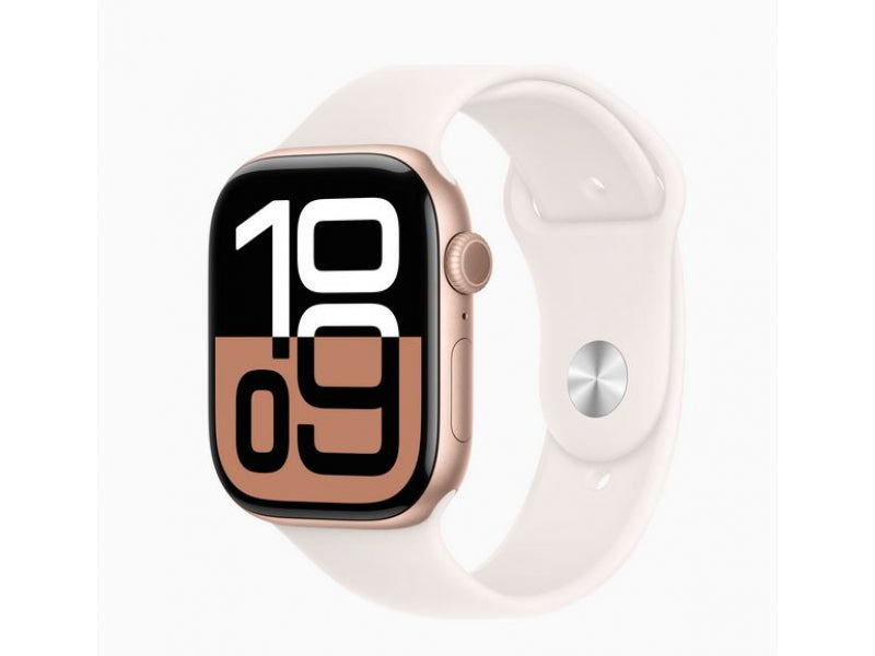 Apple Watch S10 Alu Rose Gold 46mm GPS+Cell Sports Light Blush (MWY73QF/A)