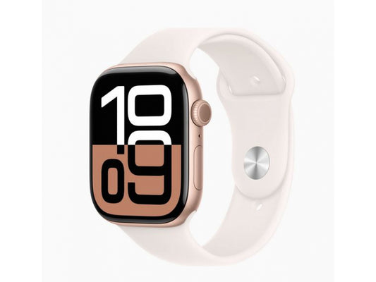 Apple Watch S10 Alu Rose Gold 46mm GPS+Cell Sports Light Blush (MWY73QF/A)