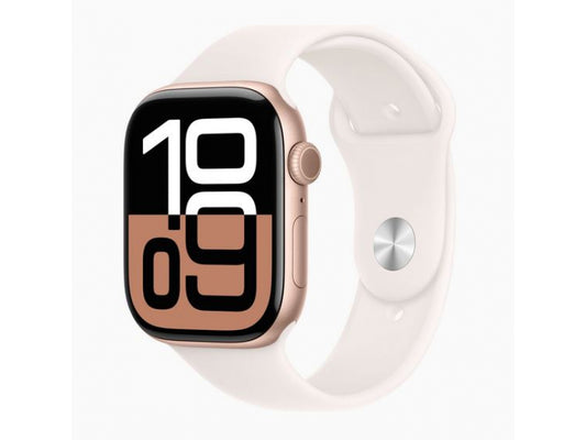 Apple Watch S10 Alu Rose Gold 46mm GPS+Cell Sports Light Blush (MWY63QF/A)