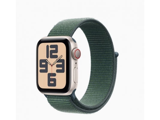Apple Watch SE Starlight 40mm GPS+Cell Sports Green (MXGH3QF/A)