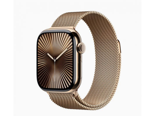 Apple Watch S10 Titan Gold 42mm GPS+Cell Milanese Gold (MX083QF/A)
