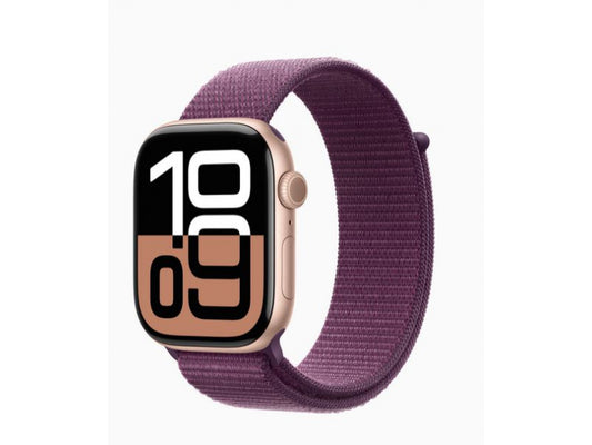 Apple Watch S10 Alu Rose Gold 46mm GPS Sports Plum (MWWV3QF/A)