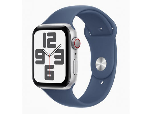 Apple Watch SE Silver 44mm GPS+Cell Sports Denim (MXGP3QF/A)