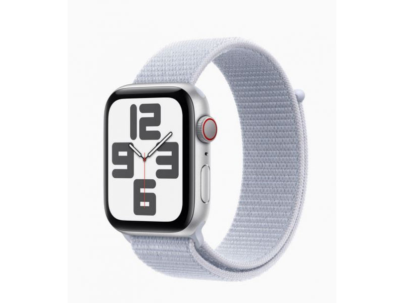 APPLE Watch SE Silver 44mm GPS+Cell Sports Blue Cloud (MXGR3QF/A)
