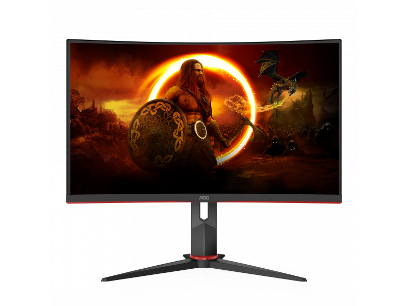 AOC Gaming CQ27G2S/BK 169 27 2560x1440 QHD Curved 1ms 165Hz HDR10 HDMI DP