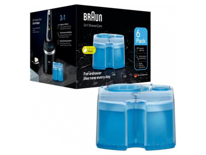 Braun CCR6 Cleaning cartridge (6pcs-Pack) 226356