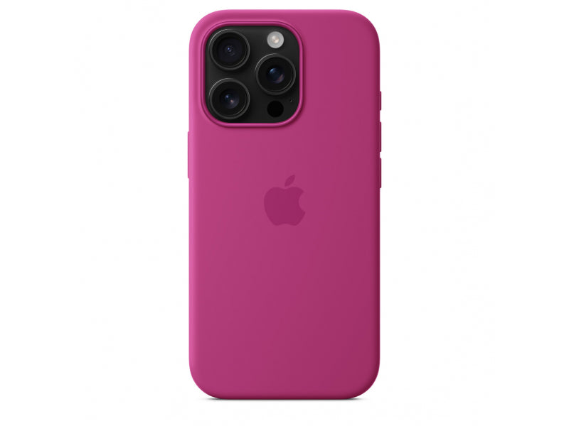 Apple iPhone 16 Pro Silicone Case w/ MagSafe - Fuchsia