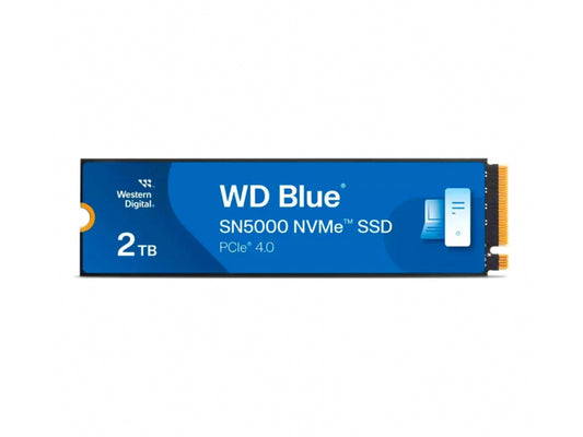 WD M.2 2TB Blue SN5000 NVMe PCIe 4.0 x 4 - WDS200T4B0E