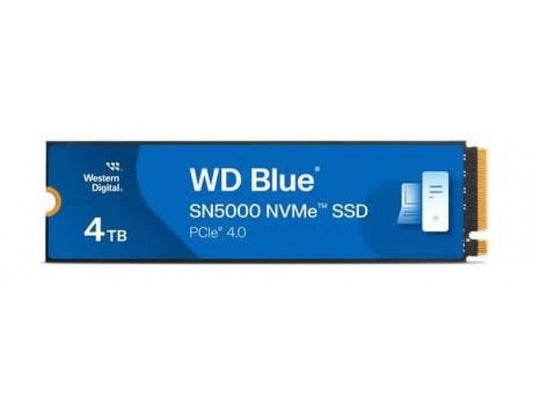 WD M.2 4TB Blue SN5000 NVMe PCIe 4.0 x 4 - WDS400T4B0E