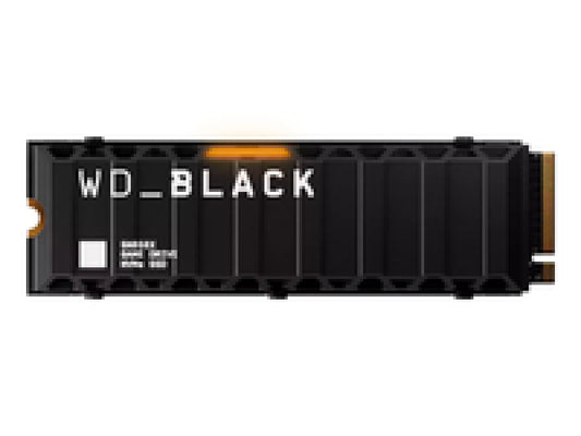 WD M.2 4TB Black SN850X NVMe PCIe 4.0 x 4 with Heatsink - WDS400T2XHE