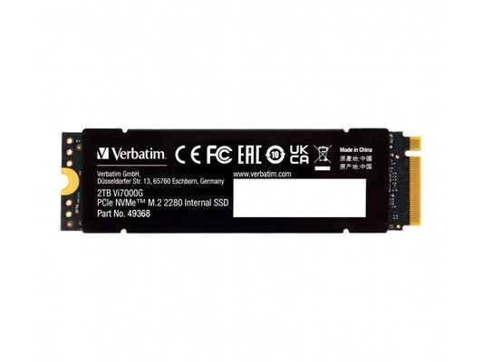 Verbatim Vi7000 PCle NVMe M.2 SSD 2TB - 49368