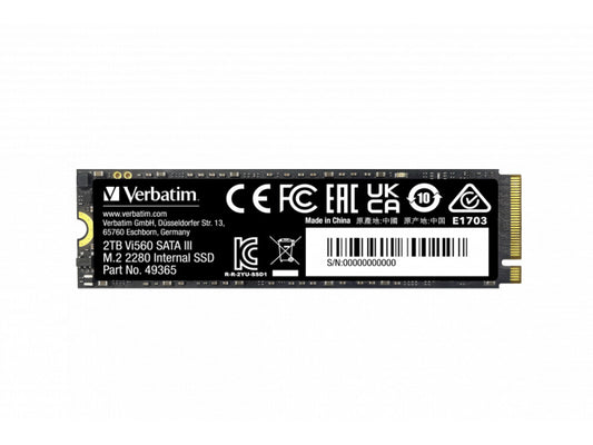 Verbatim Vi560 S3 M.2 SSD 2TB - 49365