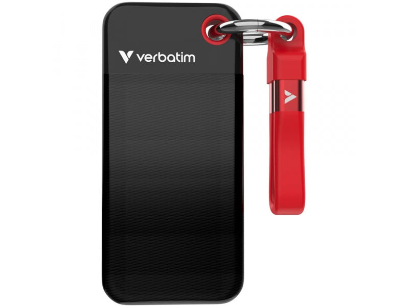 Verbatim Pocket SSD USB 3.2 1TB Black/Red - 32192