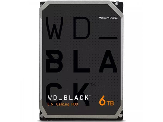 WD Black 6TB HDD SATA 6Gb/s Desktop 256MB 3.5 - WD6004FZBX