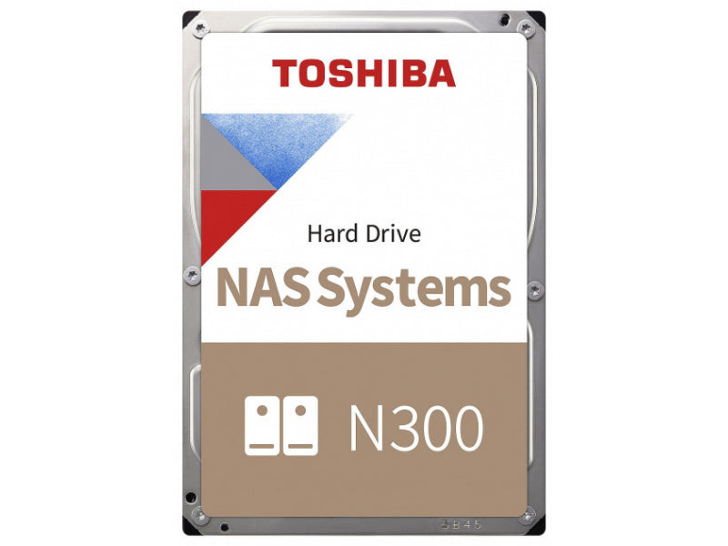 Toshiba N300 NAS Hard Drive 6TB 512MB 3.5 Serial ATA Retail - HDWG760EZSTA