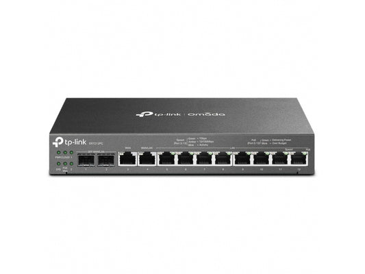 TP-LINK Omada Router 8-Port Switch GigE Black - ER7212PC