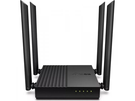 TP-LINK Dual Band W-Fi Router Dual-Band Wi-Fi 5 Black - ARCHER C64