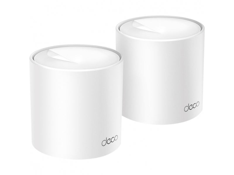 TP-LINK AX1500 Dual-Band Wi-Fi 6 Router White - DECO X10(2-PACK)