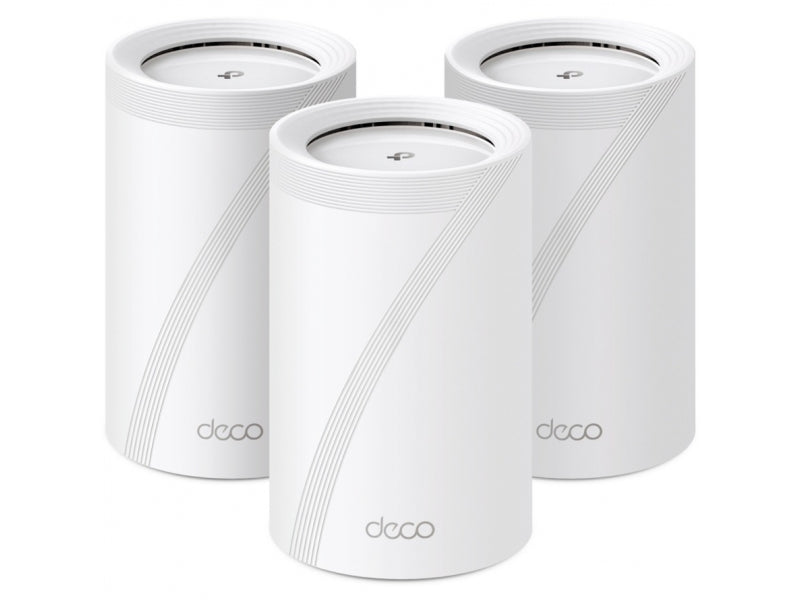 TP-Link BE9300 Whole Home Mesh Wi-Fi 7 PoE Router White - DECO BE65(3-PACK)