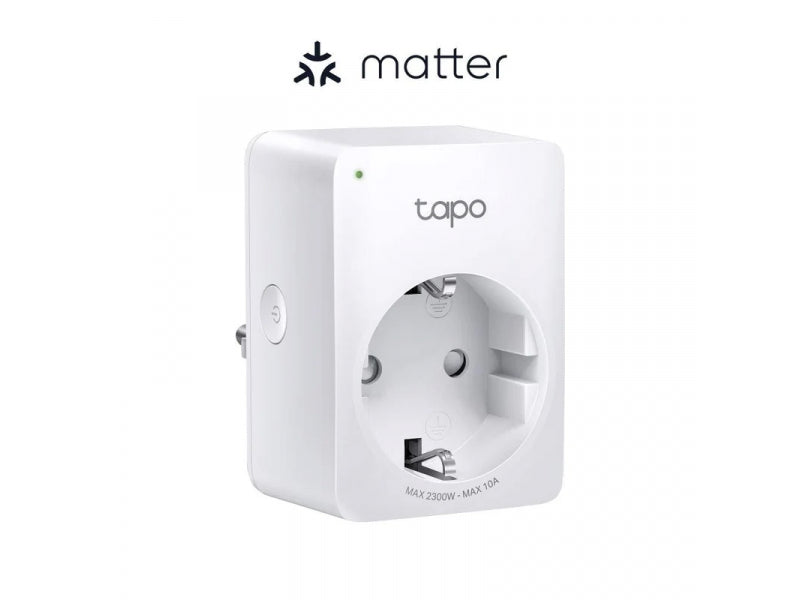 TP-LINK Wi-Fi Outlet Matter Certified White - Tapo P100M