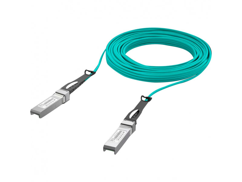 Ubiquiti UniFi Active Optical Cable 10Gbps 20m Green - UACC-AOC-SFP10-20M