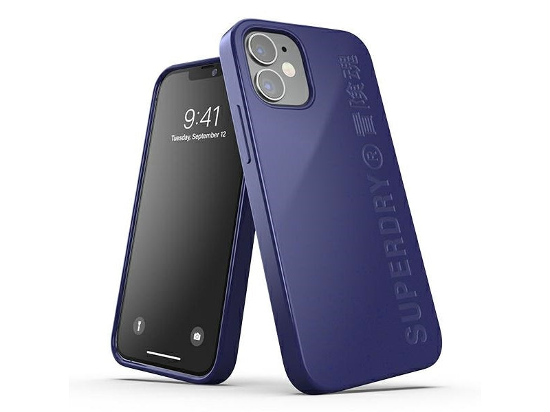 SuperDry Snap iPhone 12 mini Compostable navy