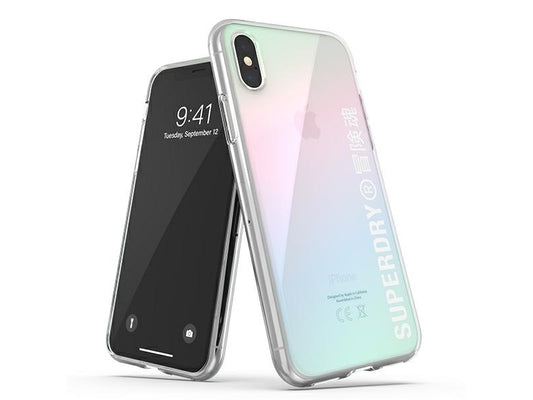 SuperDry Snap iPhone X/Xs Clear Case Gradient 