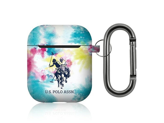 US Polo AirPods 1/2 case multicolor Tie & Dye Collection