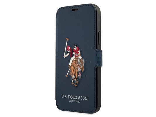 US Polo iPhone 12/12 Pro navy book Polo Embroidery Collection