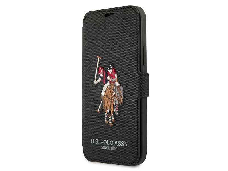 US Polo iPhone 12 mini black book Polo Embroidery Collection