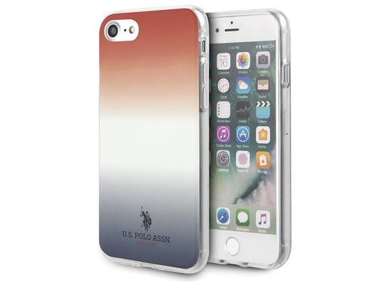US Polo iPhone 7/8/SE 2020/SE 2022 blue & red Gradient Pattern Collection