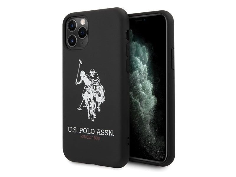US Polo iPhone 11 Pro Max black Silicone Collection