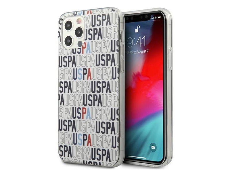 US Polo iPhone 12 Pro Max white Logo Mania Collection