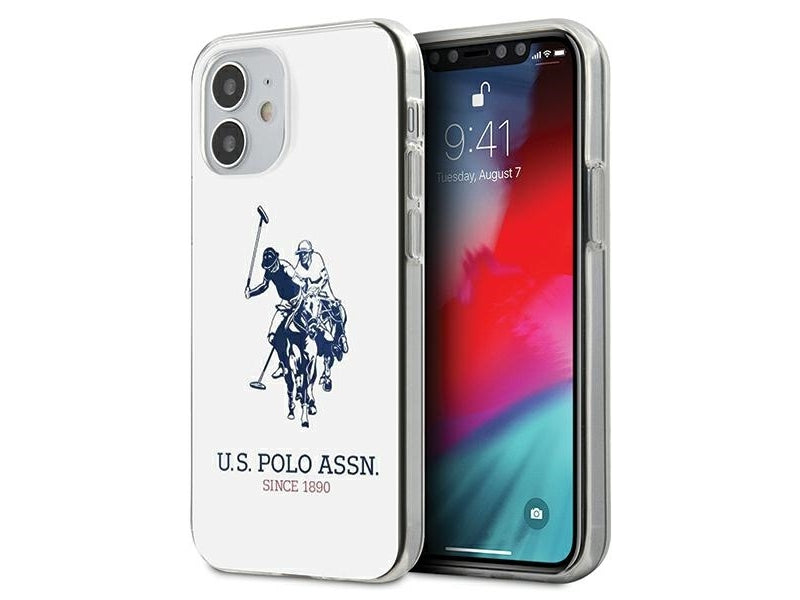 US Polo iPhone 12 mini white Shiny Big Logo