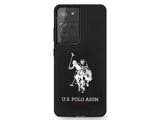 US Polo Samsing Galaxy S21 Ultra G998 black Silicone Logo