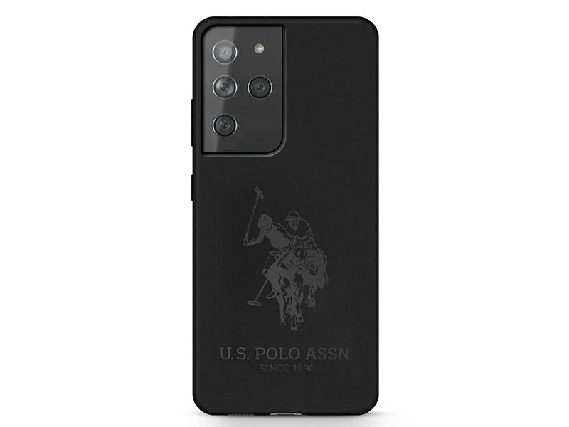 US Polo Samsung Galaxy S21 Ultra G998 black Silicone On Tone