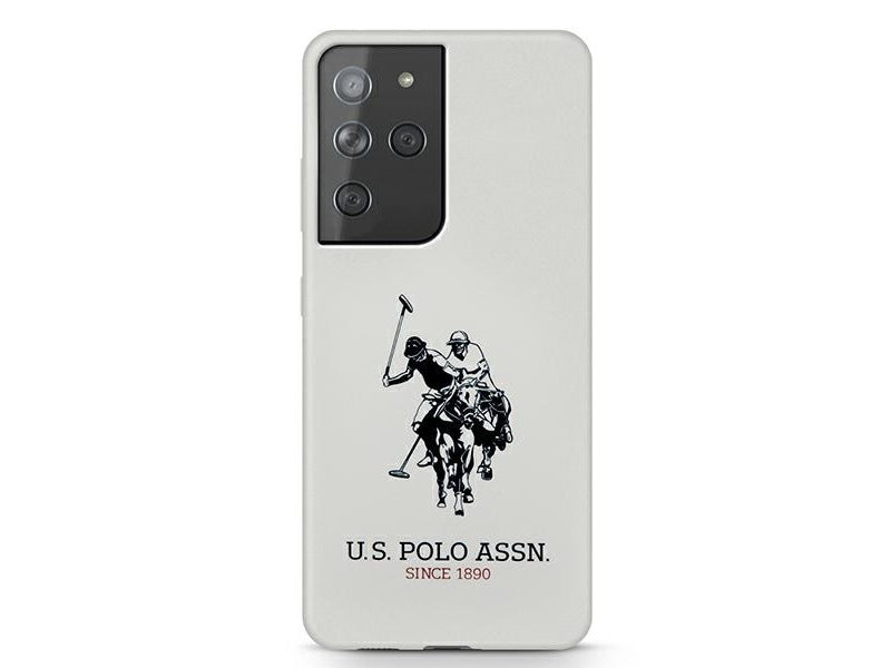 US Polo Samsung Galaxy S21 Ultra G998 white Silicone Logo