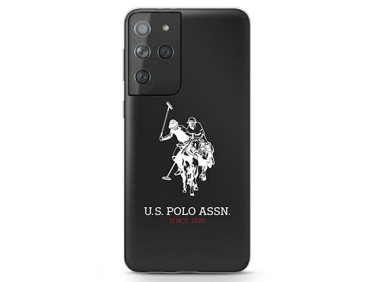 US Polo Samsing Galaxy S21 Ultra G998 black Shiny Big Logo