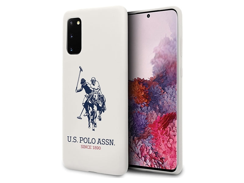 US Polo Samsung Galaxy S20 G980 white Silicone Collection