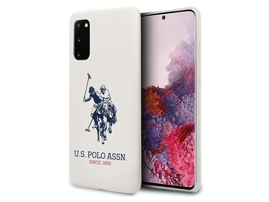 US Polo Samsung Galaxy S20 G980 white Silicone Collection