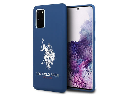 US Polo Samsung Galaxy S20+ G985 navy Silicone Collection