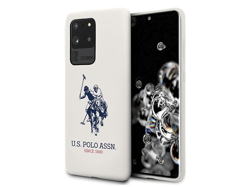 US Polo Samsung Galaxy S20 Ultra G988 white Silicone Collection