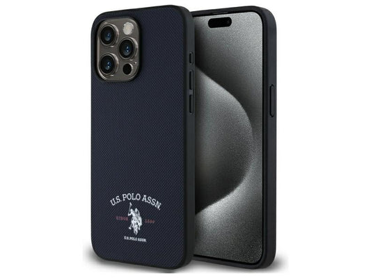 US Polo iPhone 15 Pro Max navy Printed DH Logo